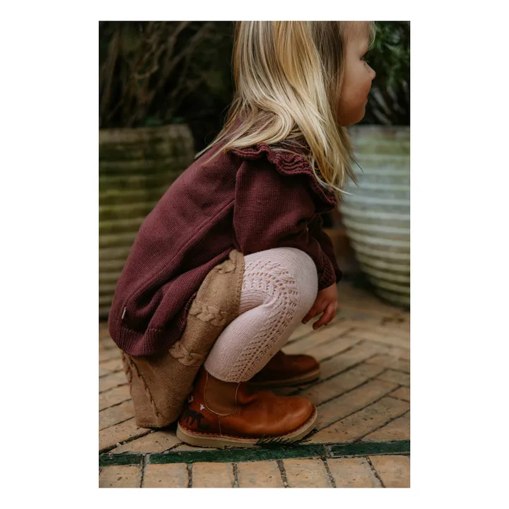 Forest Zip Ankle Boots - Uniqua Collection | Cognac- Product image n°2
