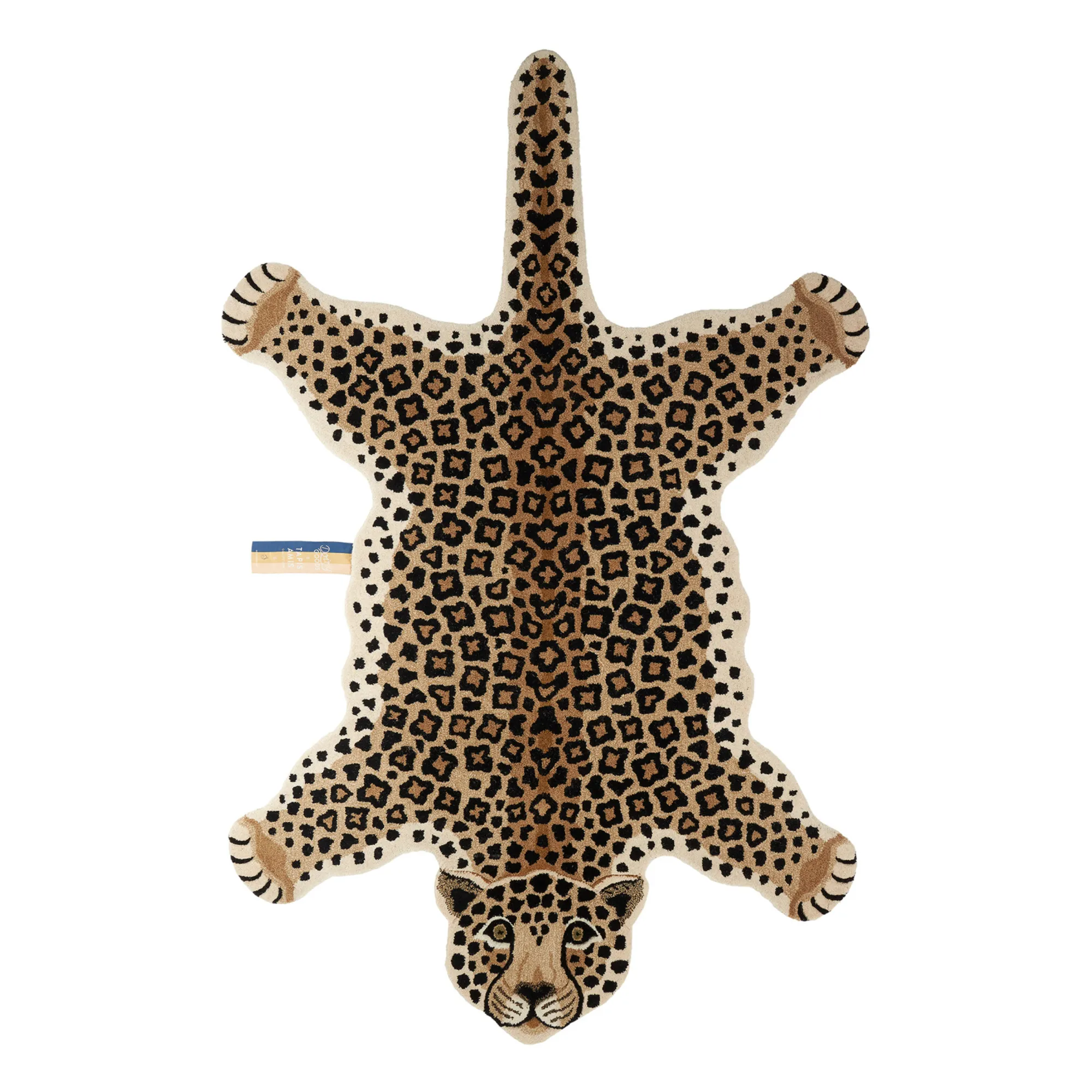 Doing Goods - Tapis léopard Loony en laine (Doing Goods) - Couverture