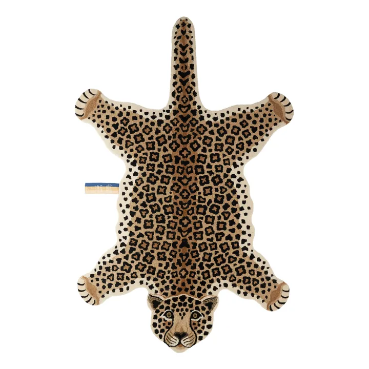 Doing Goods - Doing Goods - Tapis léopard Loony en laine