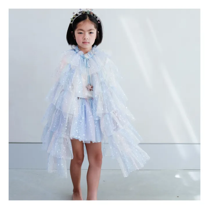 Mimi & Lula - Celestial Long Cape - Light blue | Smallable