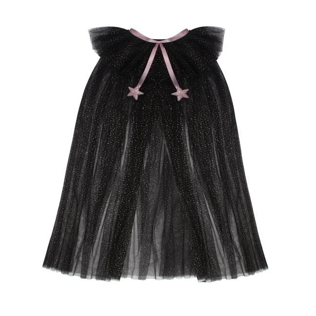 Capa de bruja Esmeralda | Negro
