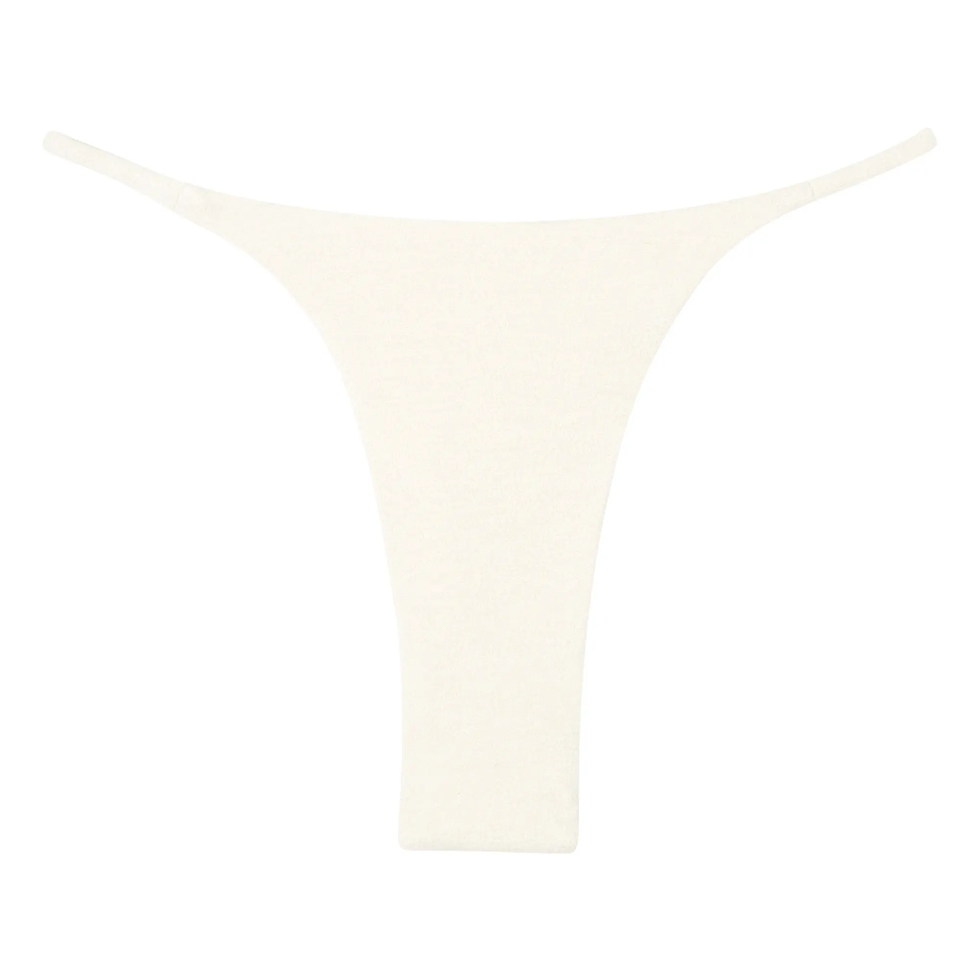Ziah Ecru Rio Boucle Bikini Bottoms