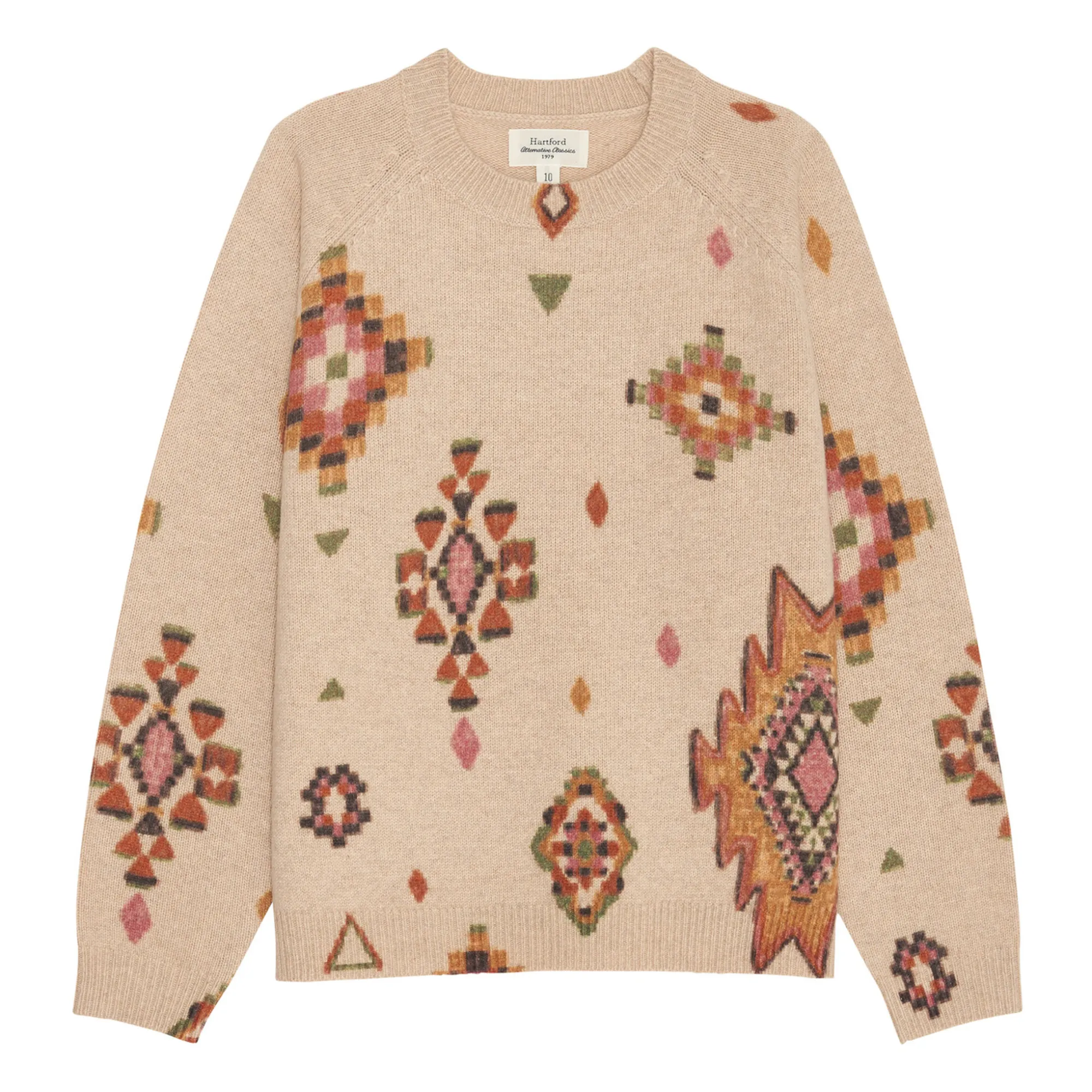 Hartford Beige Mahalia Wool Sweater