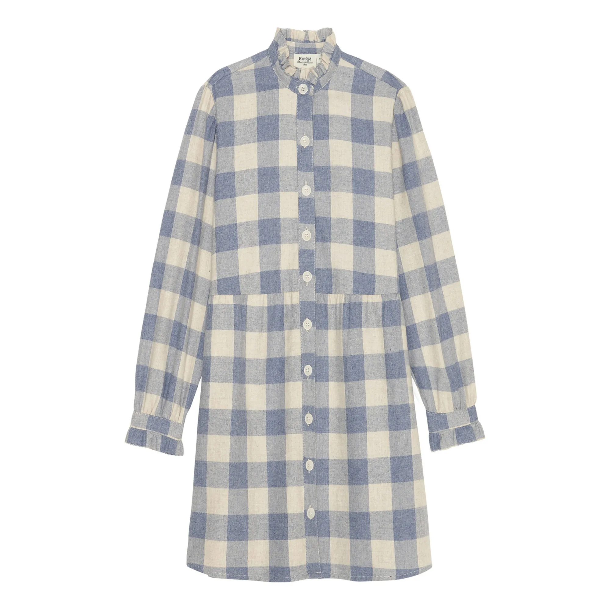 Hartford Ecru Vichy Dress Search