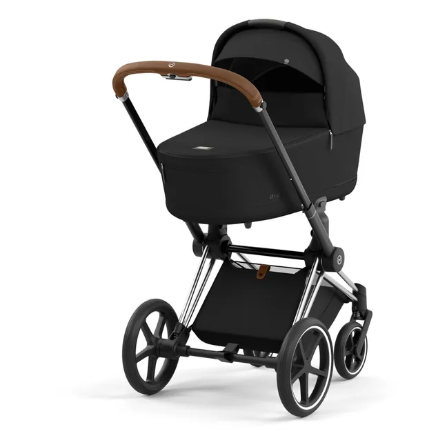Priam Adjustable Stroller - Chrome Frame | Black