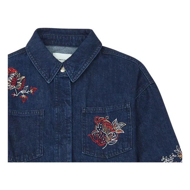 Surchemise Florencia Coton Responsable | Bleu nuit