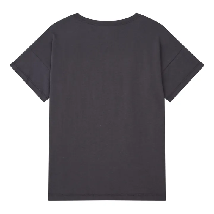 T-Shirt aus Bio-Baumwolle Romeu | Anthrazit- Produktbild Nr. 3