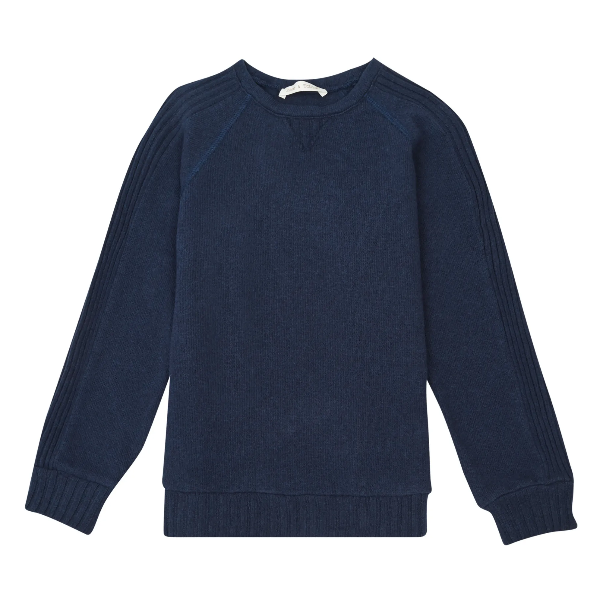 Zhoe & Tobiah Navy Blue Knitted Jumper