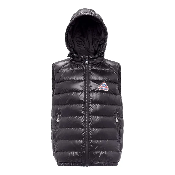 Chaqueta de pluma sin mangas Cheslin 2 | Negro- Imagen del producto n°0