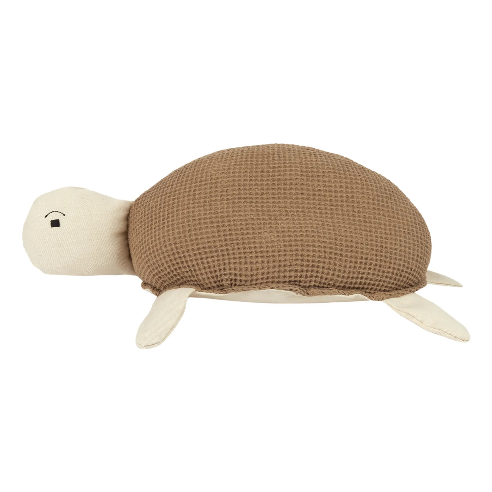 Nobodinoz Beige Turtle Cushion