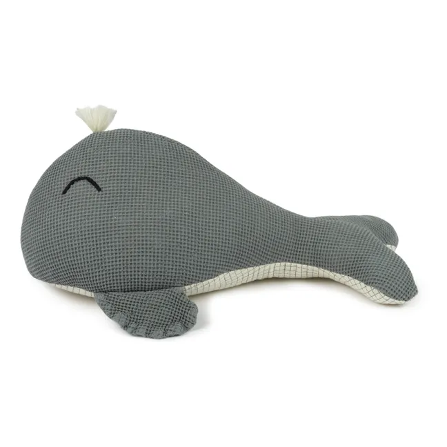 Coussin Baleine | Bleu