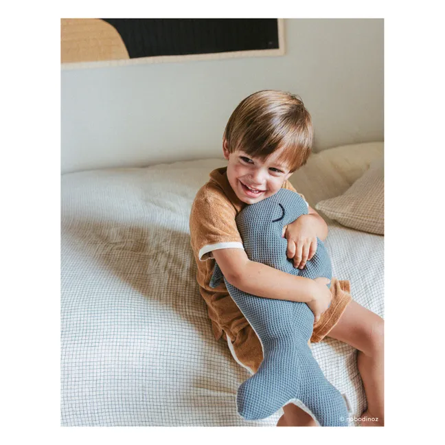 Coussin Baleine | Bleu