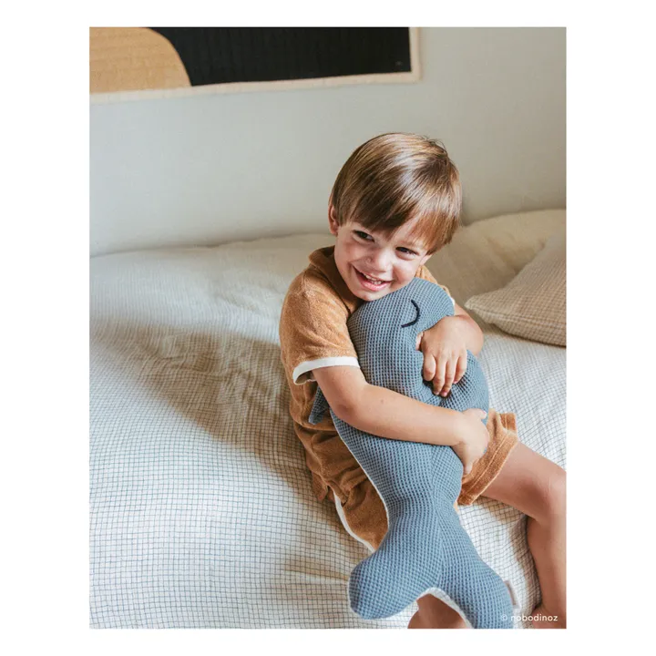 Coussin Baleine | Bleu- Image produit n°1