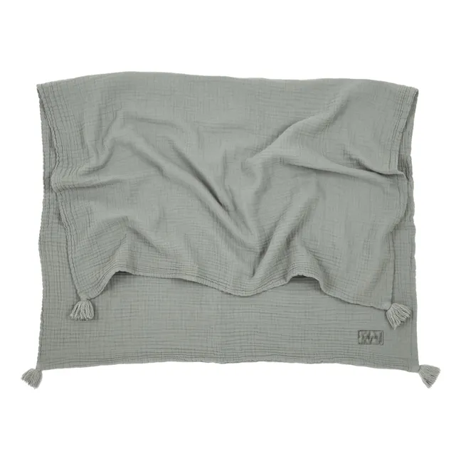 Wabi-Sabi Throw | Grey blue