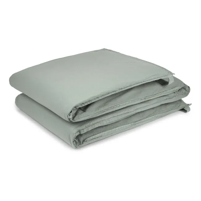 Wabi-Sabi bumper pad | Grey blue