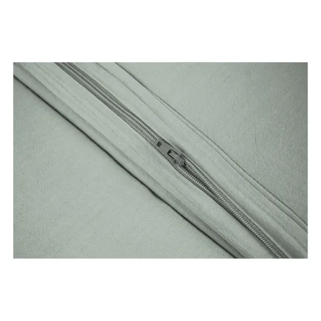 Wabi-Sabi bumper pad | Grey blue