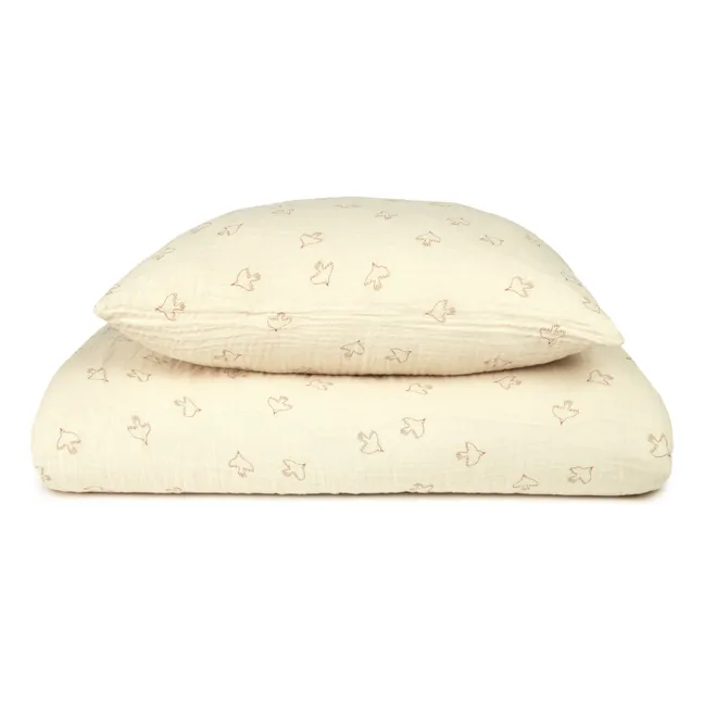 Juego de cama Wabi-Sabi Hoshi Birds | Beige
