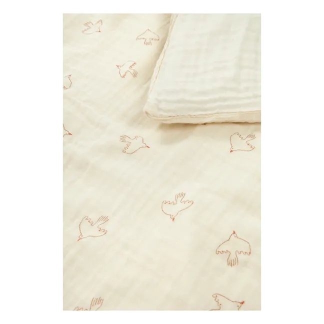 Juego de cama Wabi-Sabi Hoshi Birds | Beige