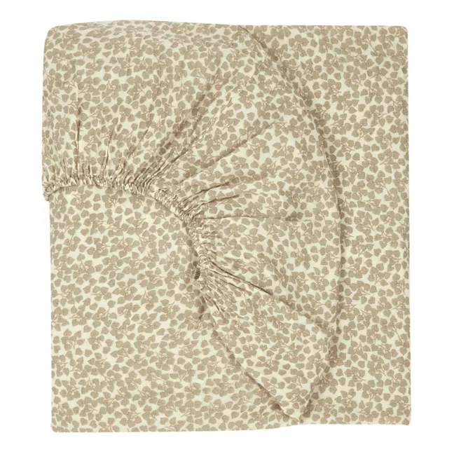 Fitted sheet Yumiko | Ochre