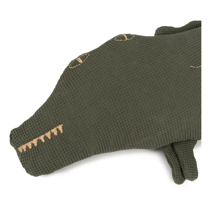 Crocodile cushion | Green- Product image n°1