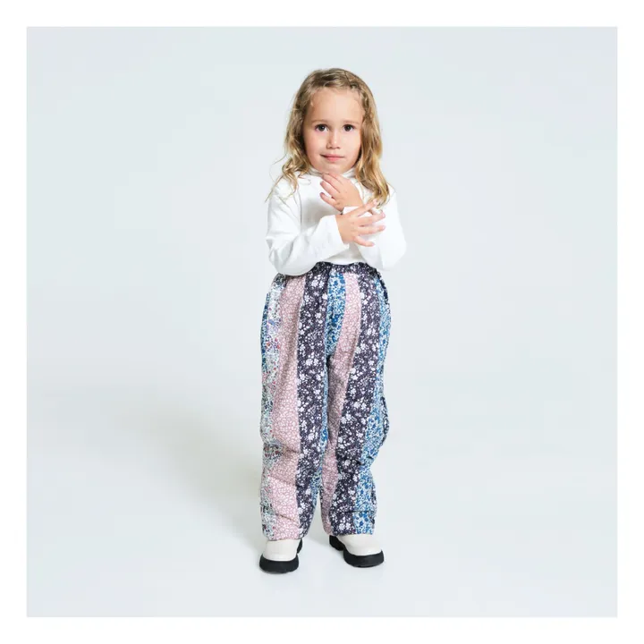 Pantaloni trapuntati patchwork Bingley | Blu- Immagine del prodotto n°1