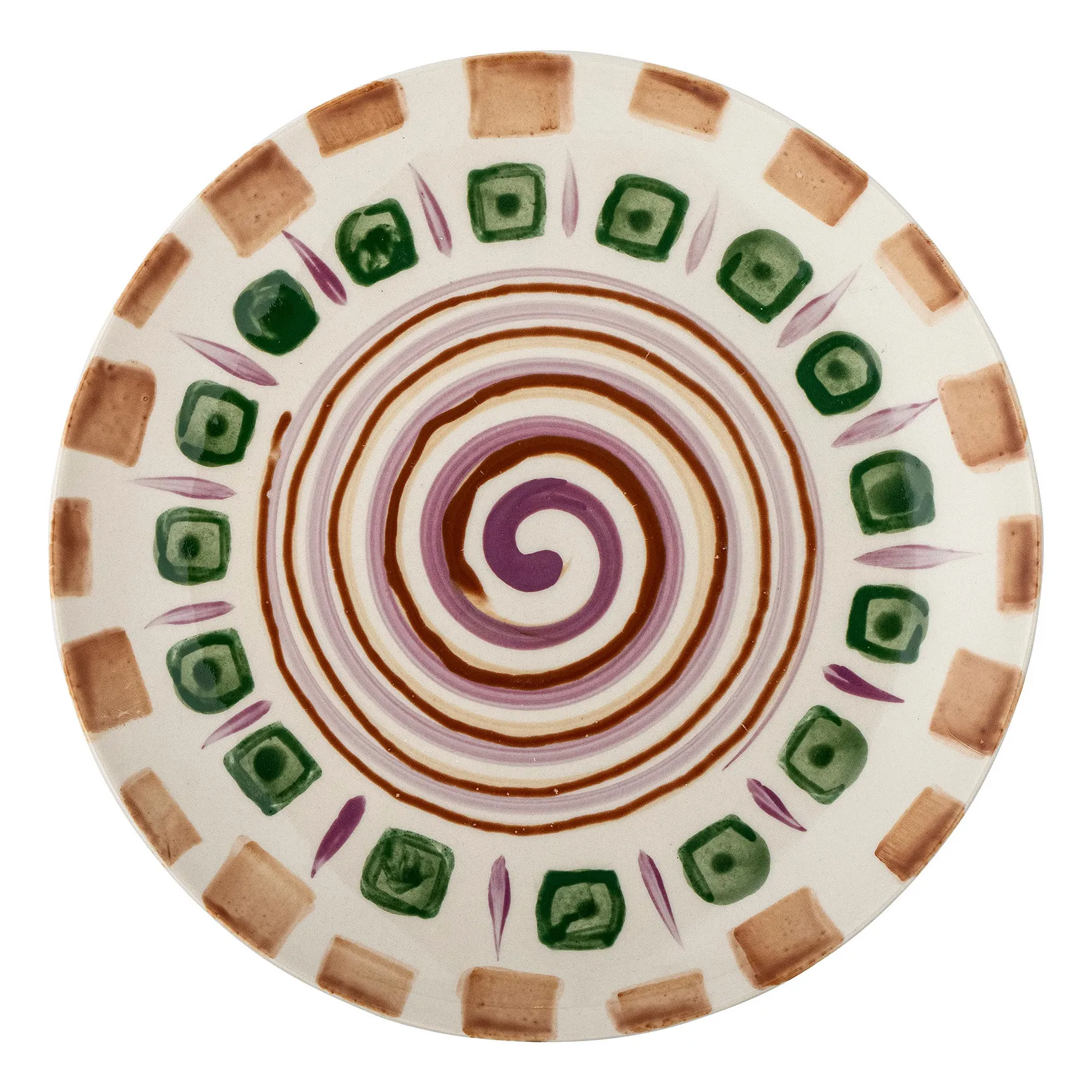 Bloomingville Green Shama Plate
