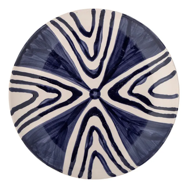 Shama plate | Blue