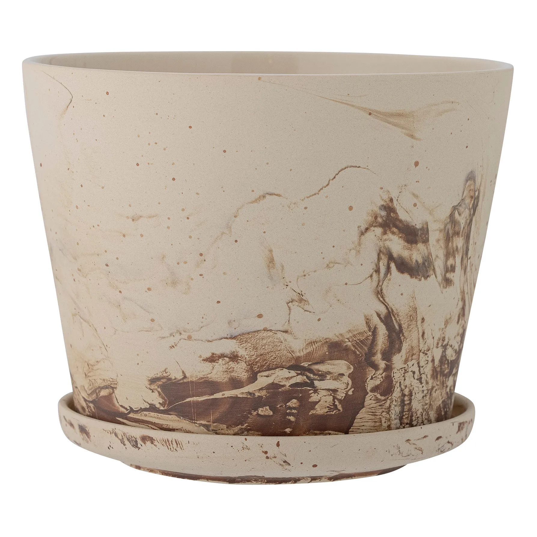 Bloomingville - Cache-pot Stacy effet marbre (Bloomingville) - Image 1