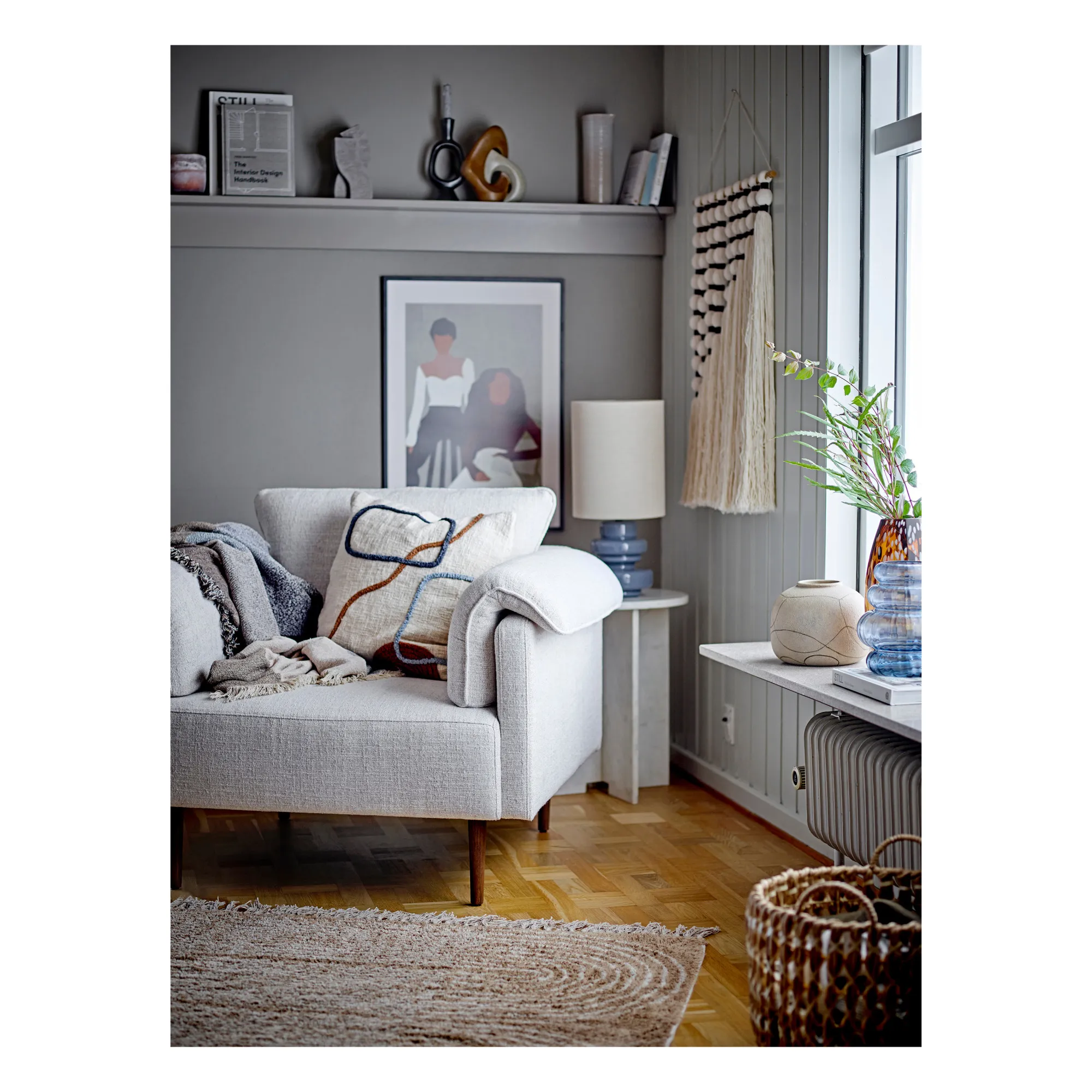 Lampe à poser Fabiola | Bleu- Image produit n°3