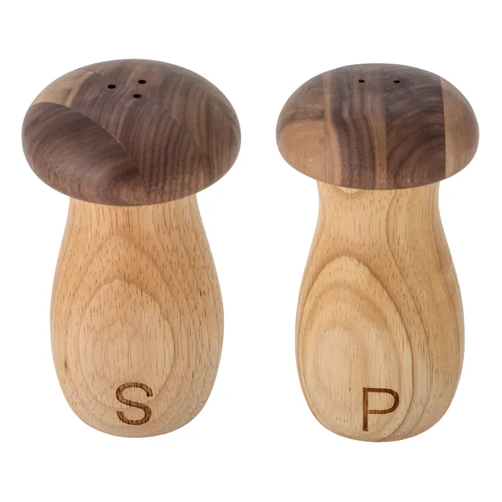 Rahim salt and pepper set | Brown- Product image n°1