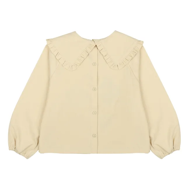 Blouse Fleurs | Ecru