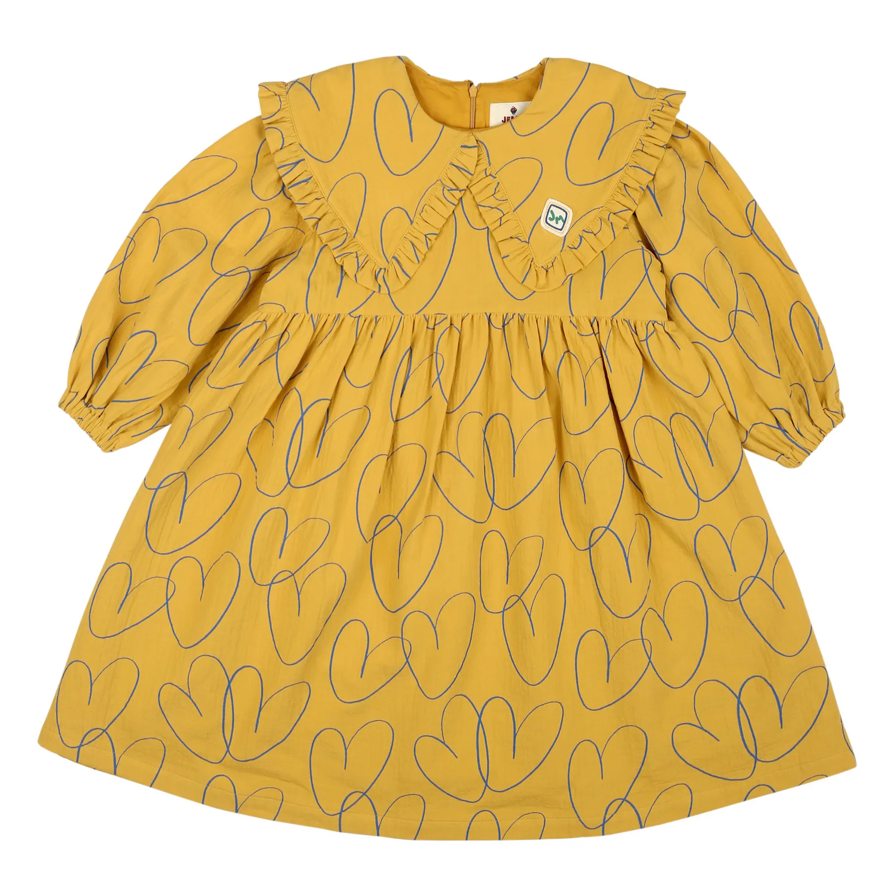 Jelly Mallow Yellow Heart Dress