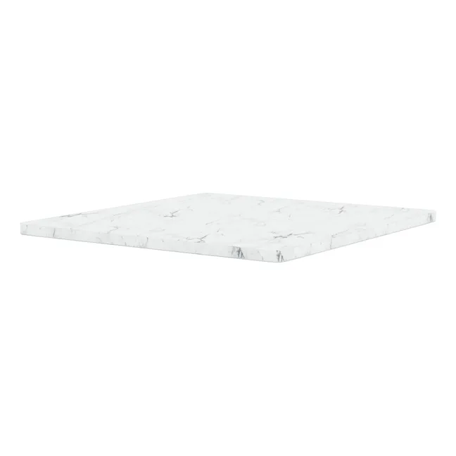 Top panel for Panton wire module | Marble White