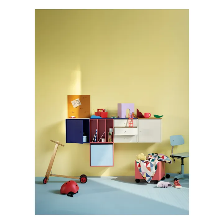 Playbox storage box for children | Rhubarb colour- Product image n°1