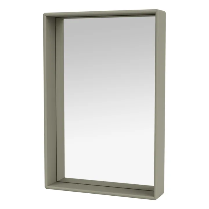 Miroir Shelfie avec étagère | Sauge- Image produit n°0