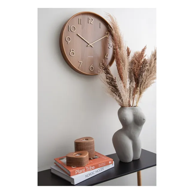 Horloge murale Pure en bois | Bois clair