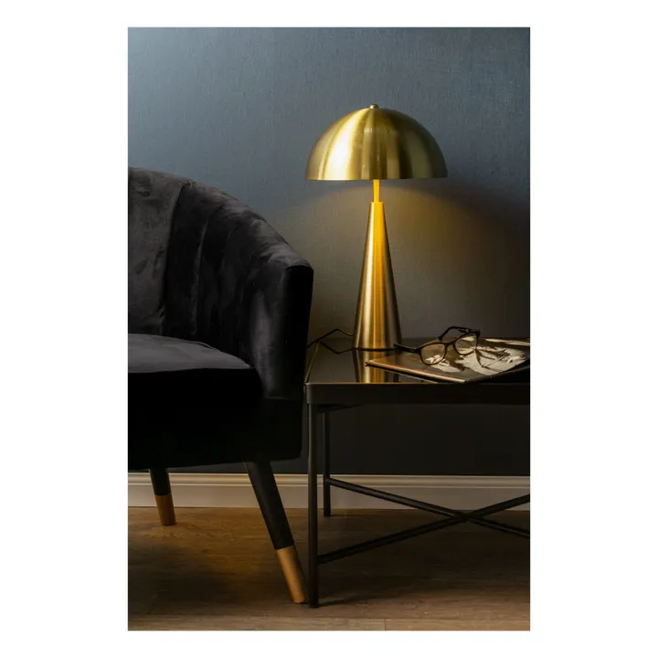 Sublime Metal Table Lamp | Gold- Product image n°1