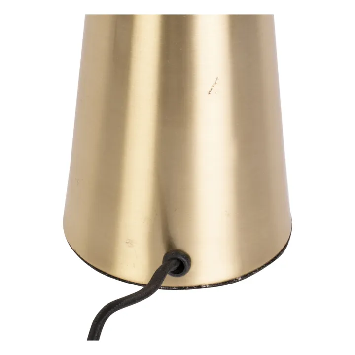 Sublime Metal Table Lamp | Gold- Product image n°4