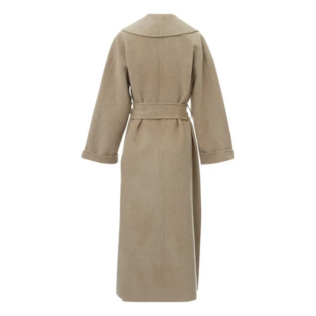 Trullem Belted Coat | Brown