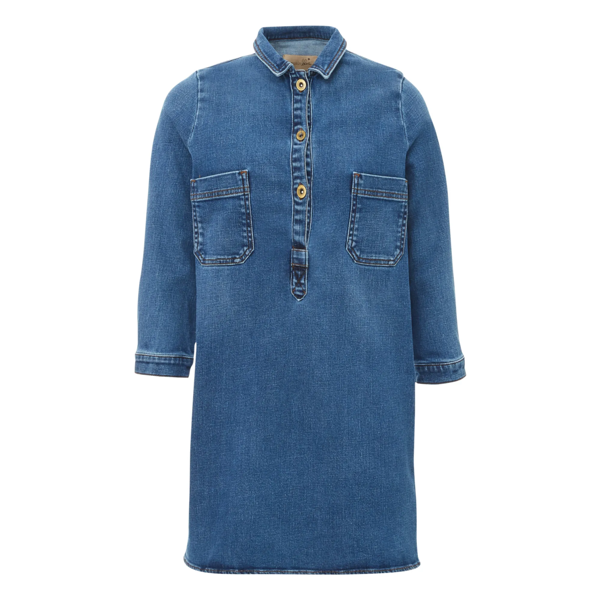 Sessùn Blue Gihanim Denim Dress