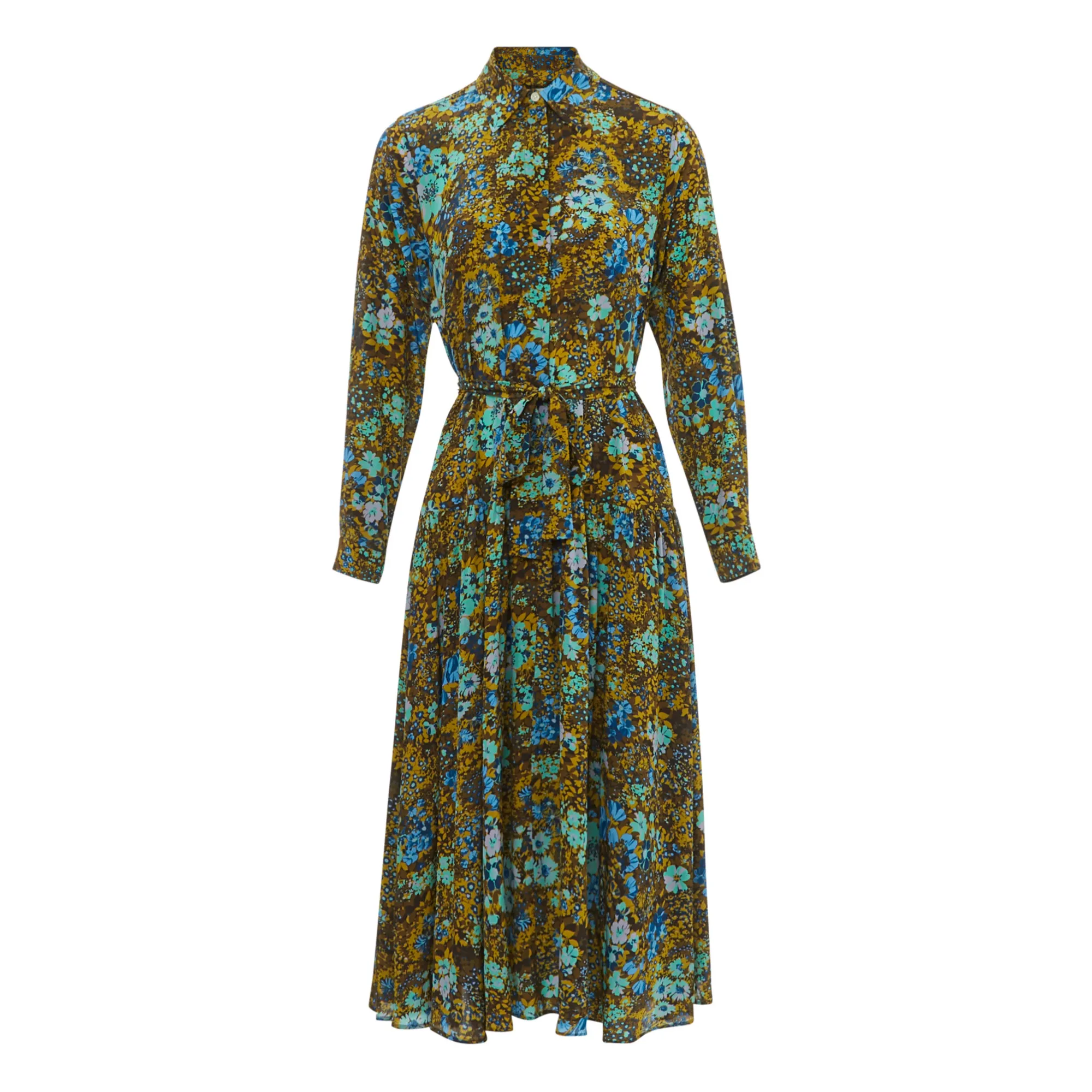 Rachel Comey Yellow Jana Silk Dress