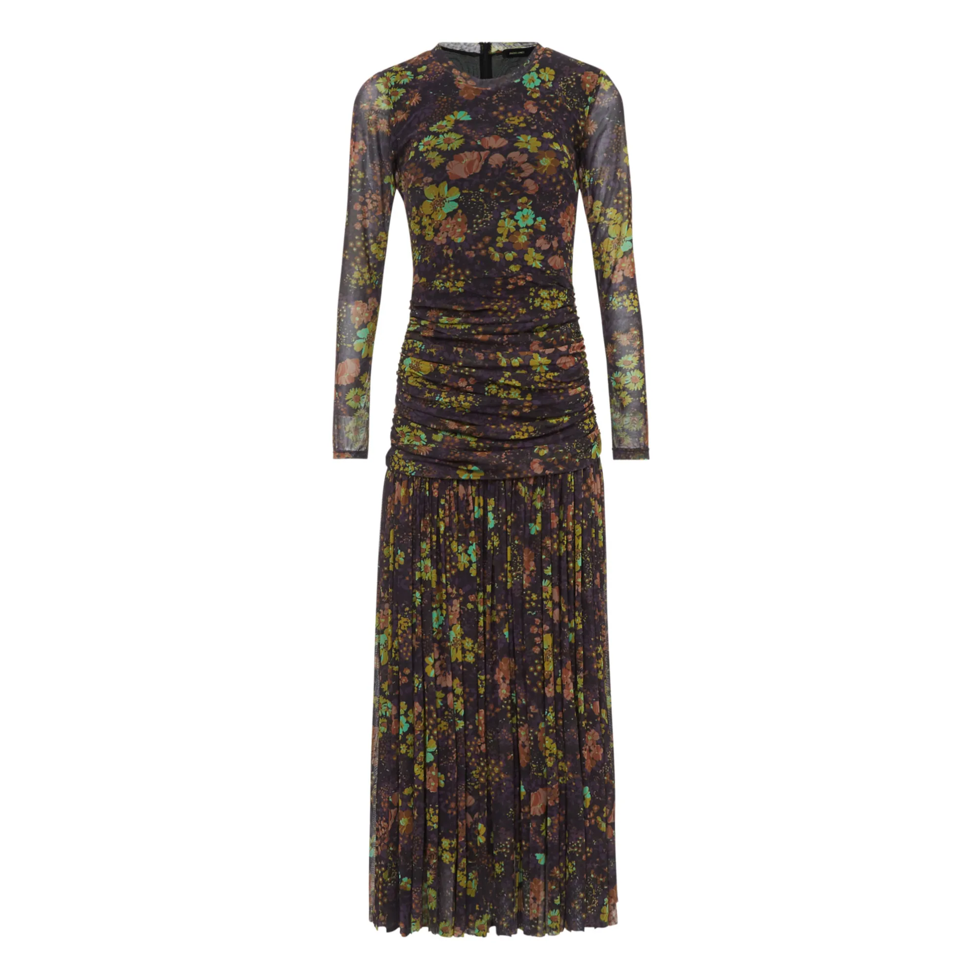 Rachel Comey Aubergine Tanya Fleurie Dress