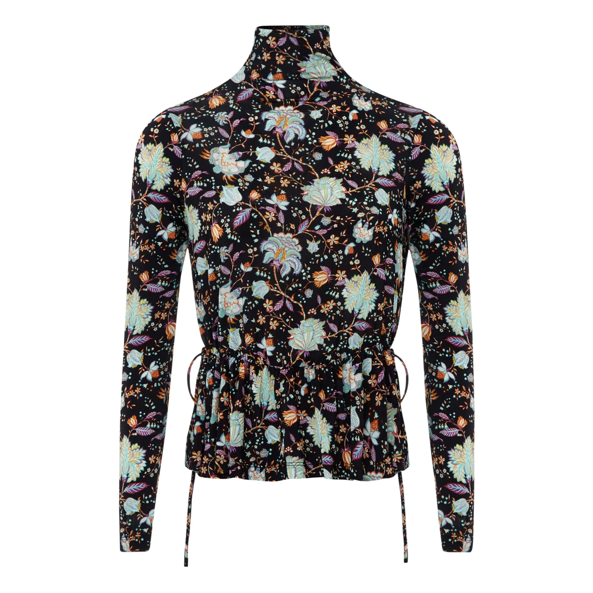 Ulla Johnson Blue Black Top Nina
