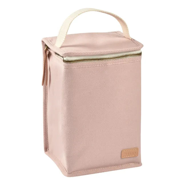 Bolsa isotérmica para el almuerzo | Rosa empolvado