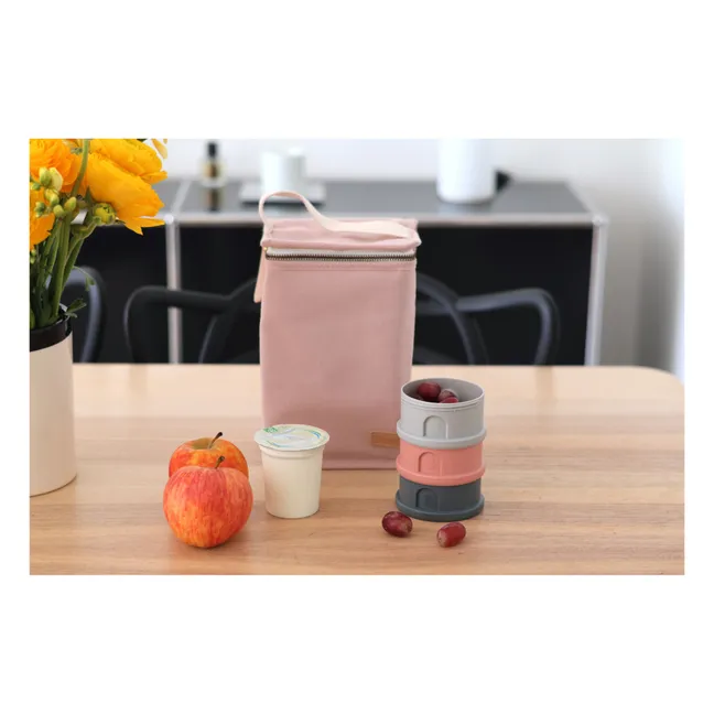 Bolsa isotérmica para el almuerzo | Rosa empolvado