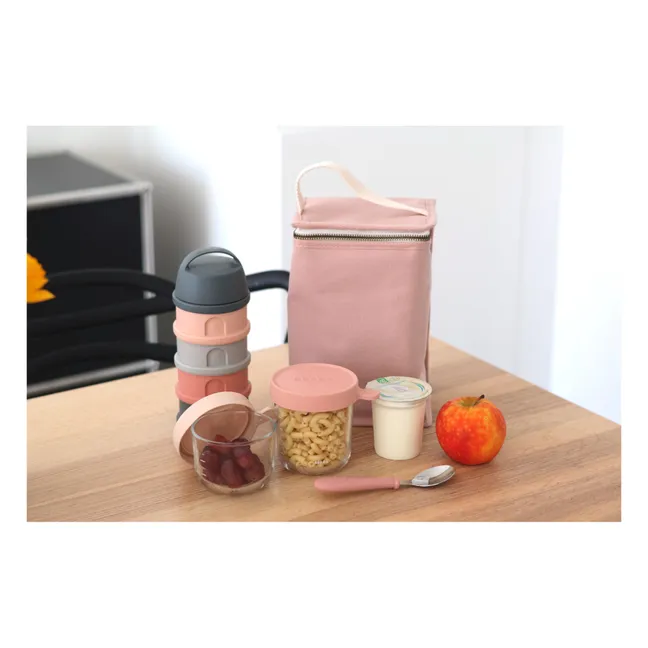 Bolsa isotérmica para el almuerzo | Rosa empolvado
