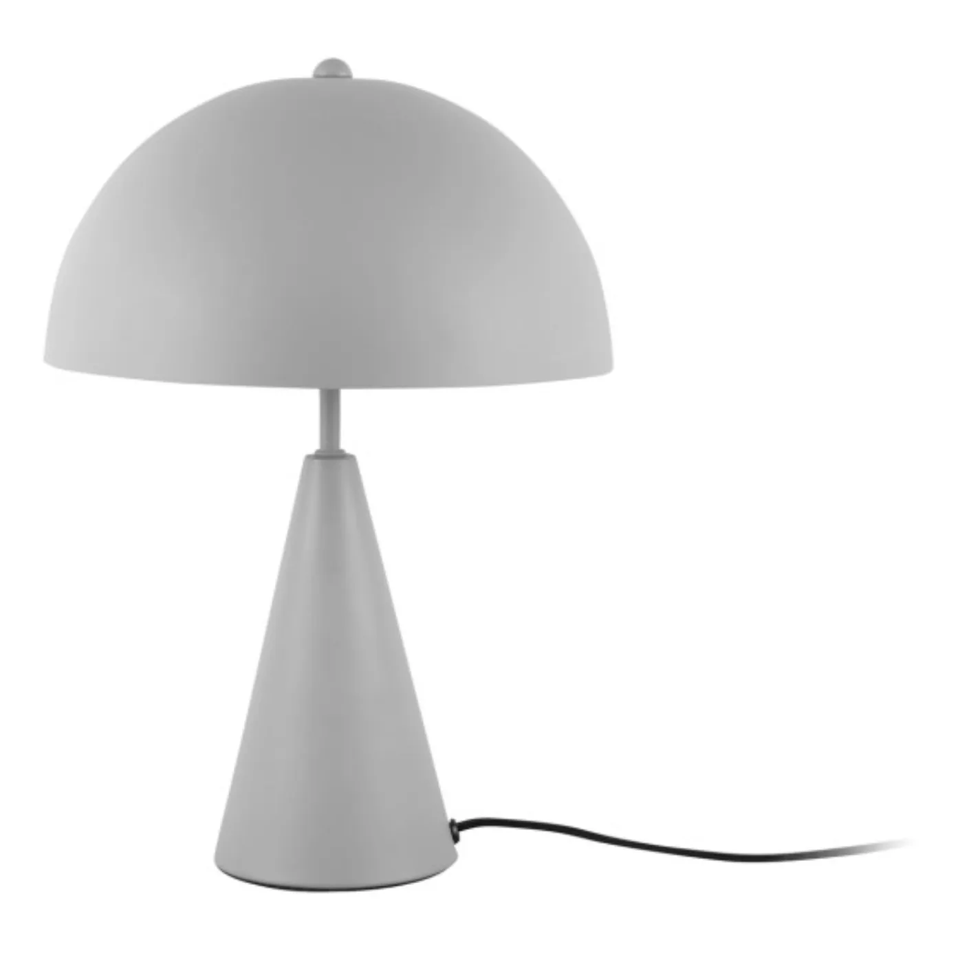 Present Time Grey Sublime Metal Table Lamp