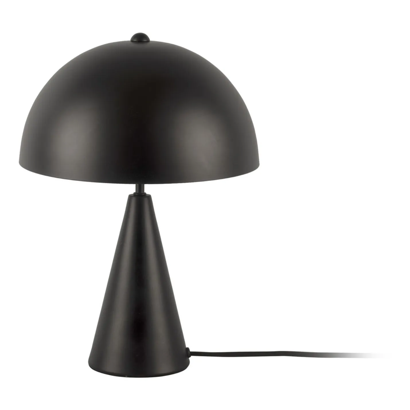 Present Time Black Sublime Metal Table Lamp