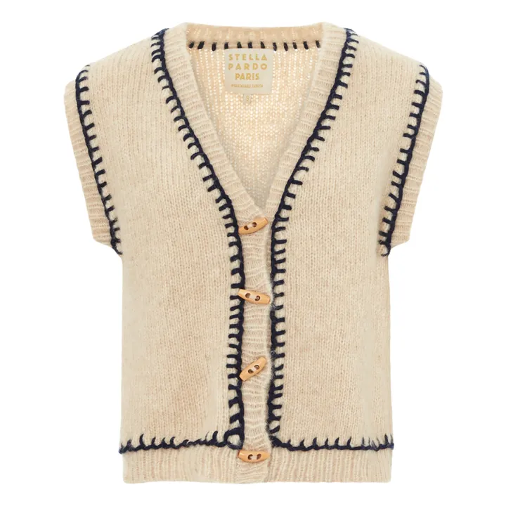 Exclusivité Stella Pardo x Smallable - Gilet Sans Manches Lea Femme | Bleu marine- Image produit n°0