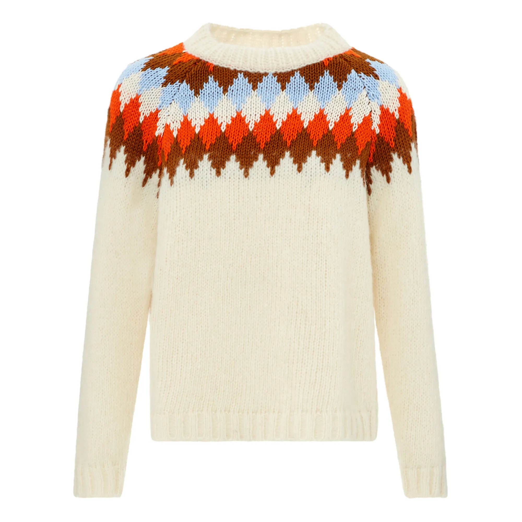 Stella Pardo Women's Ivory X Smallable Exclusive - Josiane Royal Baby Alpaca And Organic Cotton Sweater